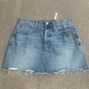 Madewell Denim Mini Skirt
